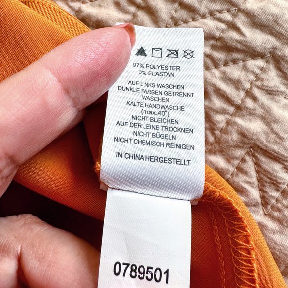 JOIE Wide Leg Satin Yellow Pants Size 4 NWT - Picture 4 of 5